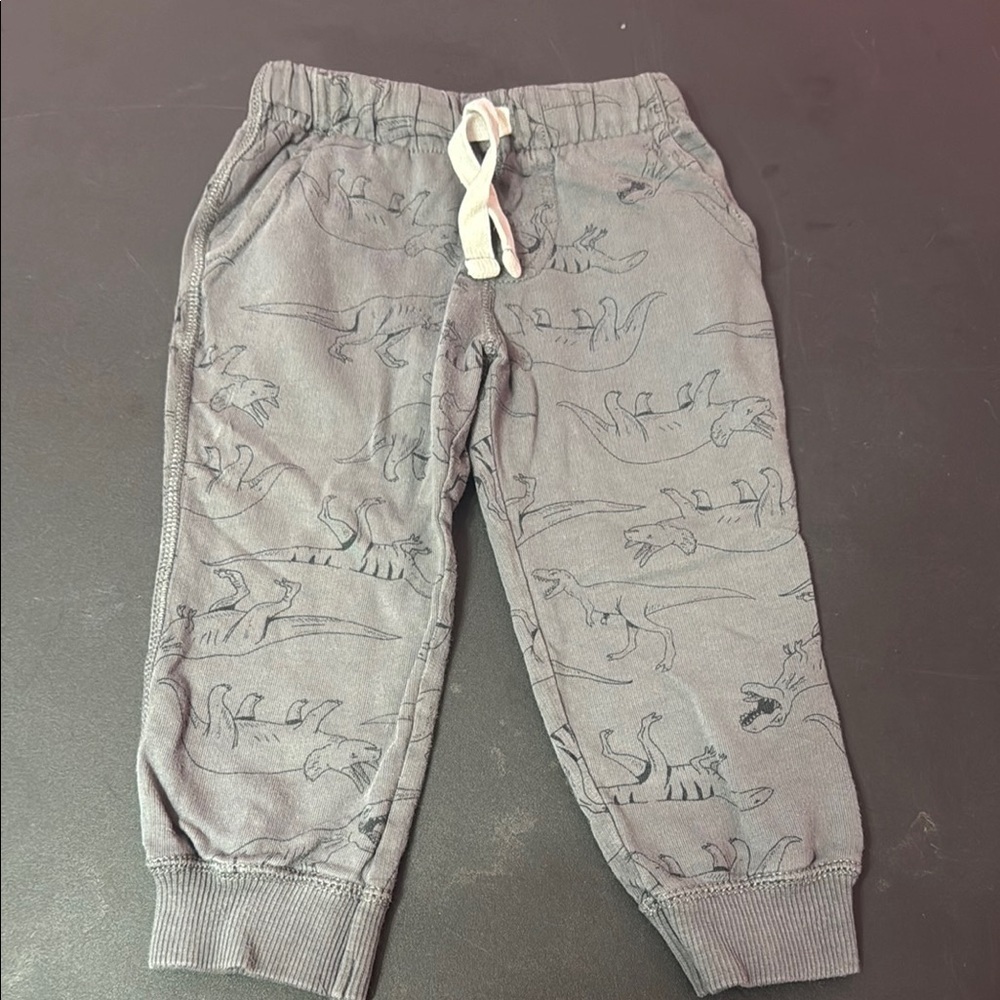 carter's Gray Kids Joggers size 24m